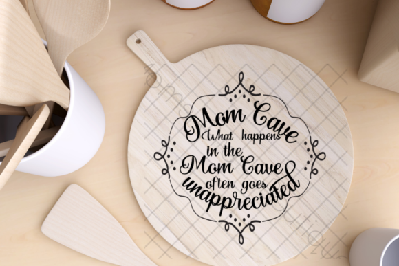 Celebrate Her Space: The Mom Cave Often Unappreciated, SVG