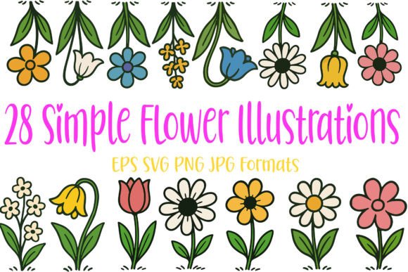 Elegant Botanicals: Elevate Your Projects with Floral Sketch Art