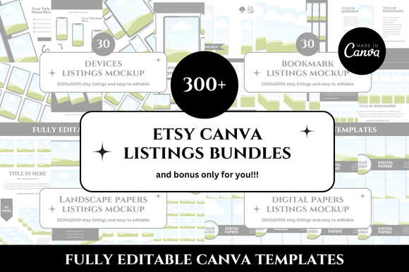 Elevate Your Etsy Shop with Professional Mockup Bundles