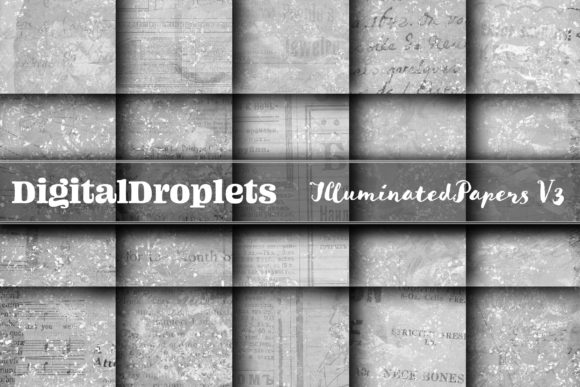 Illuminated Papers Vol. 3: Vintage Textures for Modern Design