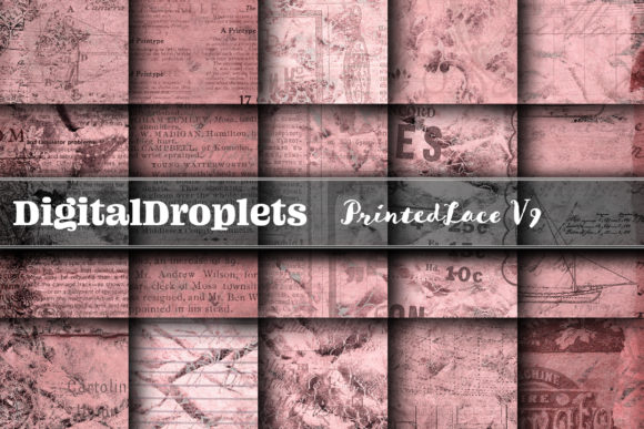 Printed Lace Vol. 9: Elevate Your Design with Vintage Texture