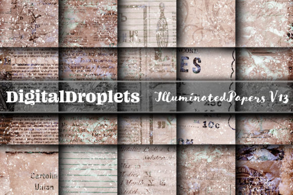Unlock Vintage Charm with Illuminated Papers Vol. 13