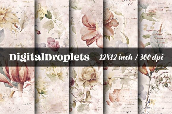 Watercolor Florals Vol.1: Elevating Your Visual Projects