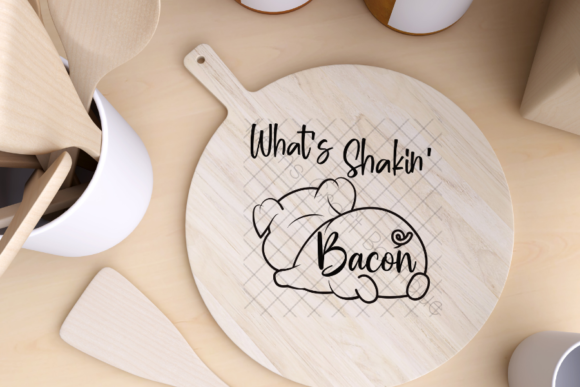 What's Shakin' Bacon: Whimsical Kitchen SVG Designs